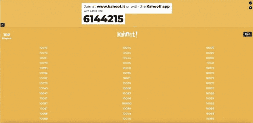 kahoot bot result