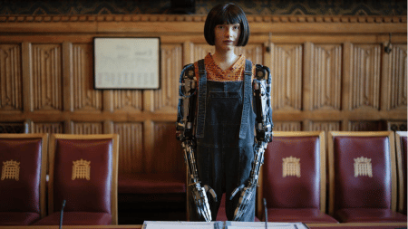 First ever Humanoid Robot in the UK Parliament