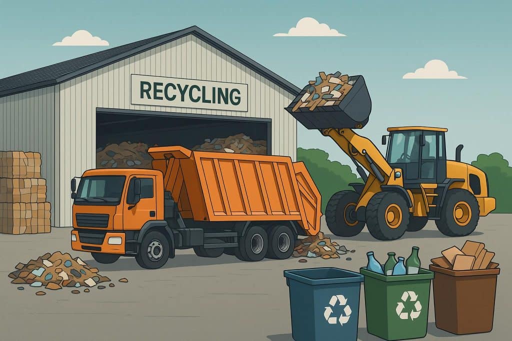 Martin J. Milita: Things to Know Before Opening a Waste Transfer or Recycling Facility Waste transfer and recycling facility operations with trucks, containers, and sorting equipment