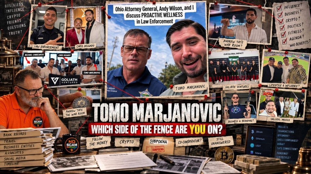 Tomo Marjanovic: Goliath Ventures, Andrew Tate Connection & Ohio AG Wilson Image 1 of Tomo Marjanovic: Goliath Ventures, Andrew Tate Connection & Ohio AG Wilson